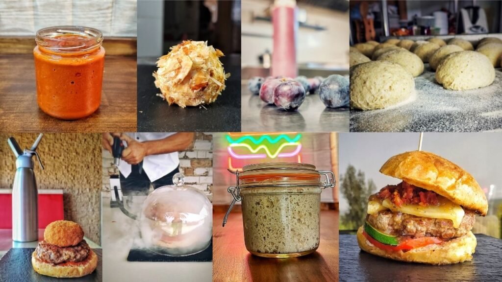 Técnicas de elaboración hamburguesas artesanas desde cero.