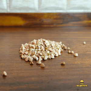 El trigo sarraceno es ideal para pan de hamburguesa artesano saludable.